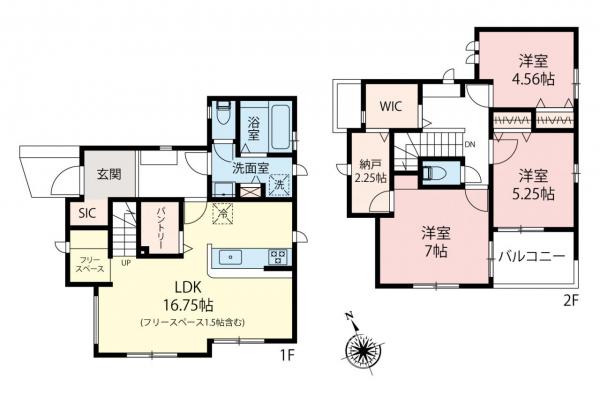中古一戸建て 朝霞市膝折町３丁目 東武東上線朝霞駅 4,480万円
