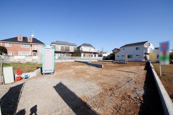 所沢市久米　新築一戸建て (現況)外観写真