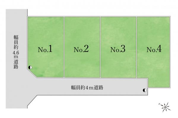 土地 東村山市恩多町4丁目 西武新宿線久米川駅 3,430万円~3,930万円