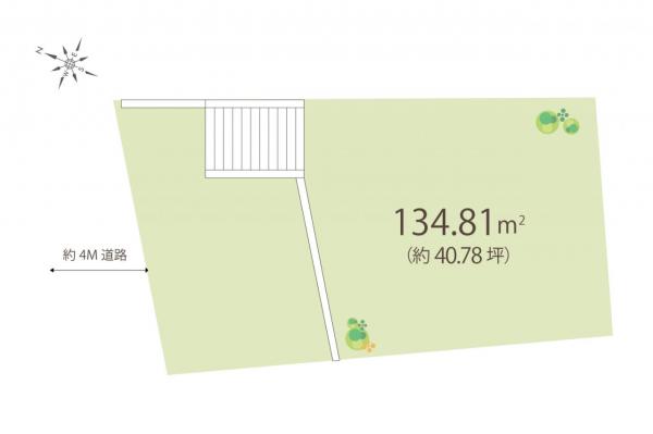 土地 板橋区西台2丁目 都営三田線西台駅 4,880万円