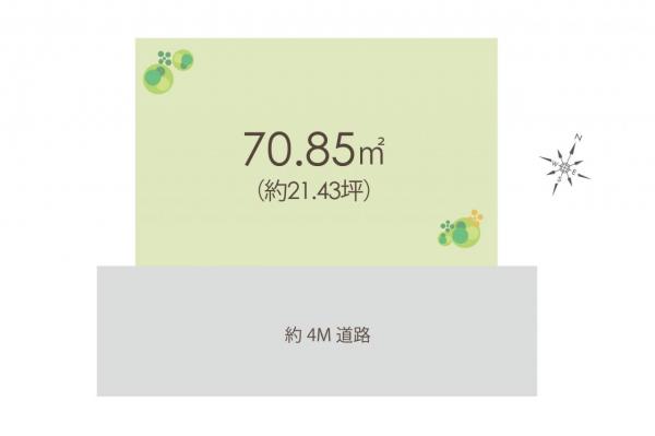 土地 富士見市水谷東2丁目 東武東上線志木駅 1,070万円