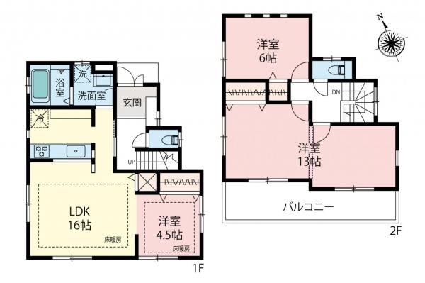 中古一戸建て 新座市野火止５丁目 JR武蔵野線新座駅 3,200万円