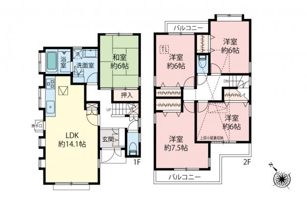 中古一戸建て 練馬区西大泉１丁目 西武池袋線保谷駅 6,790万円