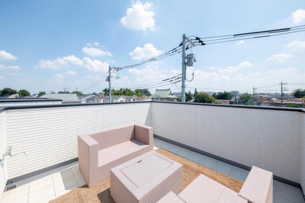 【売主物件／LDK18帖超！／ルーフバルコニー】　東久留米市本町4丁目　中古一戸建て バルコニー