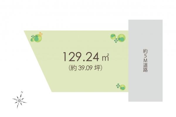 土地 東久留米市小山５丁目 西武池袋線清瀬駅 3,880万円