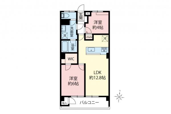 オリエンタルグリーンコーポラス　5階 間取り図