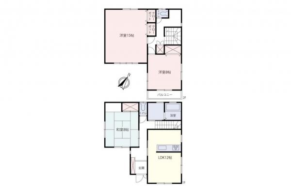 中古一戸建て 鶴ヶ島市大字下新田 東武越生線一本松駅 1,399万円