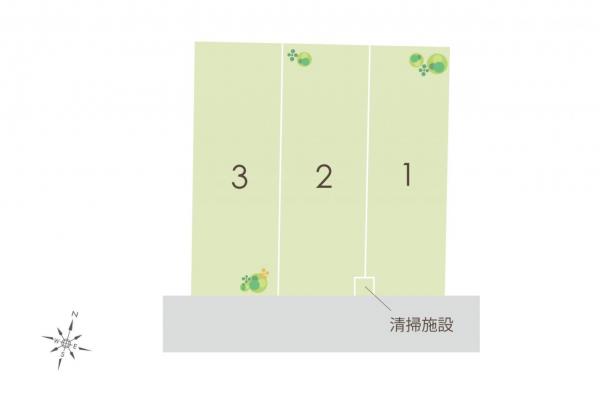 土地 練馬区高野台３丁目 西武池袋線石神井公園駅 7,480万円～7,580万円