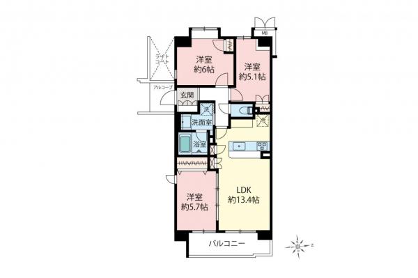中古マンション 杉並区井草２丁目 西武新宿線井荻駅 6,990万円