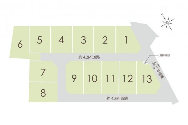 土地 所沢市大字中富 西武新宿線新所沢駅 2,080万円～2,580万円