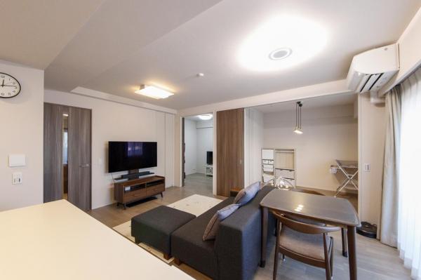 【所沢駅近レジデンス】ザ・パークハウス所沢プレイス リビングダイニング