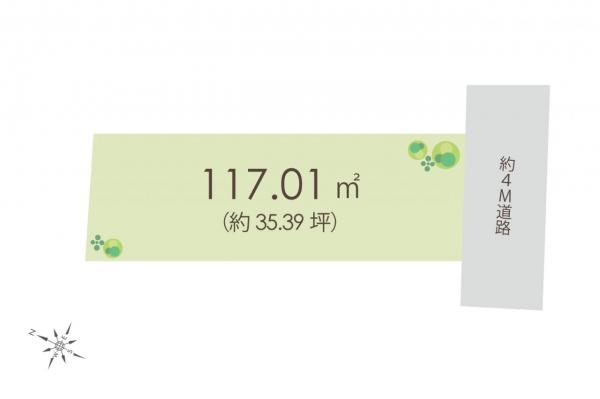 土地 練馬区土支田４丁目 東武東上線成増駅 4,580万円