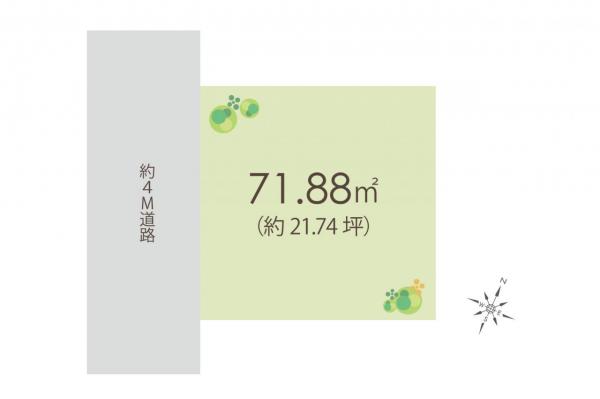 土地 富士見市関沢3丁目 東武東上線みずほ台駅 1,900万円