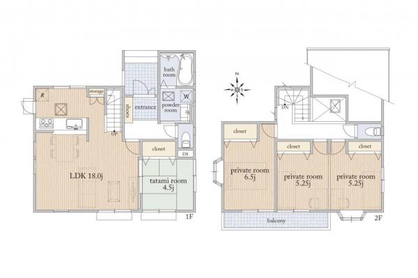 【住協のリフォーム物件】入間市野田　中古戸建 間取り図