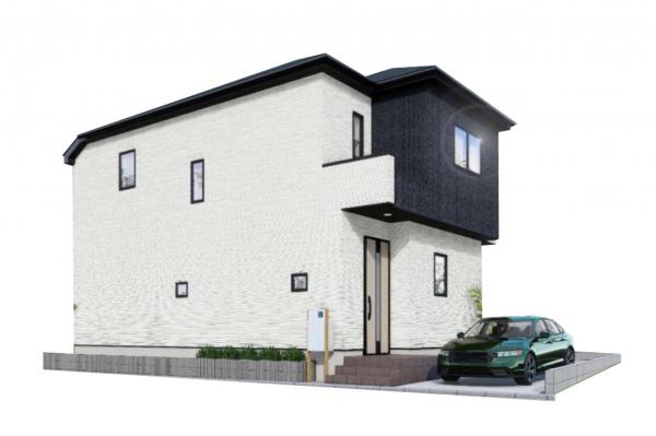 富士見市渡戸1丁目　新築一戸建て 完成予想図（外観）