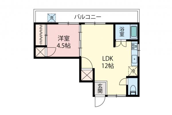 中古マンション 富士見市大字鶴馬 東武東上線鶴瀬駅 1,350万円
