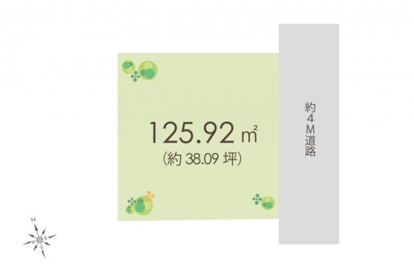 土地 練馬区西大泉3丁目 西武池袋線大泉学園駅 4,570万円