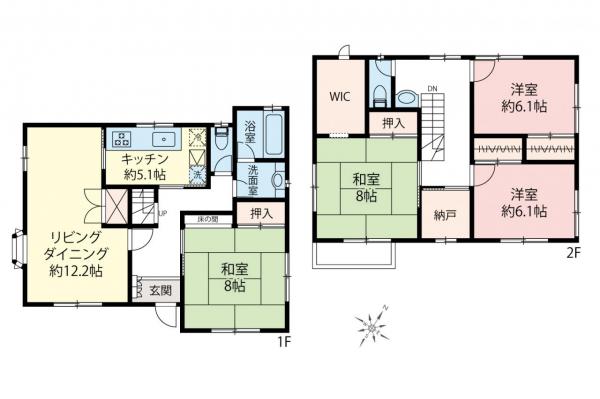 中古一戸建て ふじみ野市丸山 東武東上線ふじみ野駅 4,680万円
