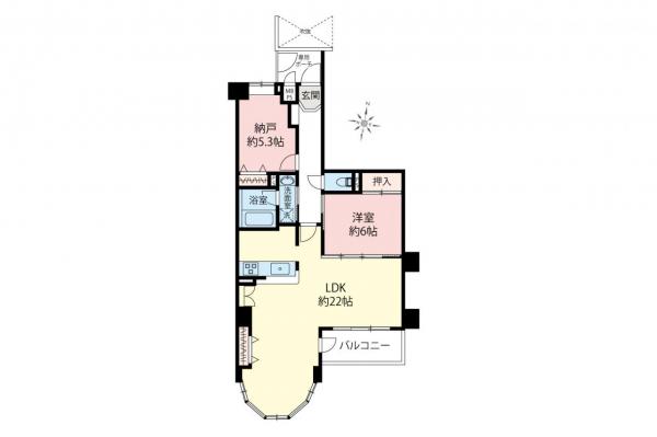 ライオンズガーデンシティふじみ野　5階 間取り図
