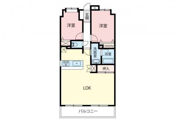 センチュリー川越II　8階 間取り図