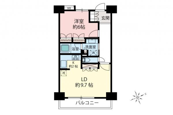 アンビシャス朝霞台　5階 間取り図