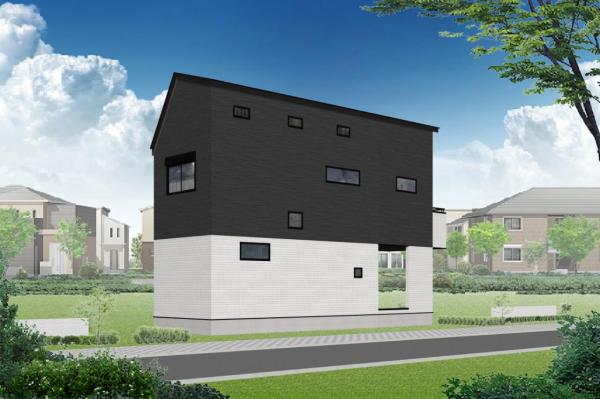 東村山市秋津町4丁目　新築一戸建て 完成予想図（外観）