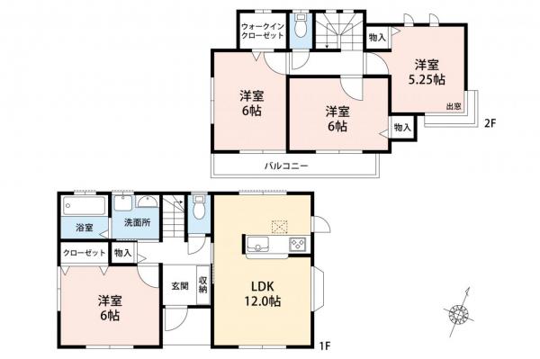 中古一戸建て 入間市宮寺 西武池袋線入間市駅 1,780万円