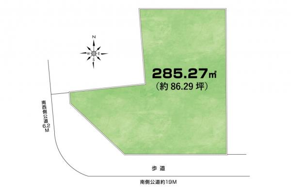 土地 飯能市大字双柳 JR八高線(八王子〜高麗川)東飯能駅 3,480万円