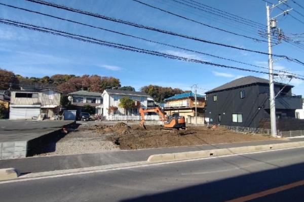 所沢市坂之下　土地 現地土地写真