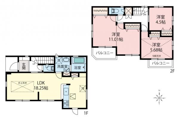 新築一戸建て 川越市大字山田 西武新宿線本川越駅 3,198万円