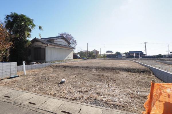 【ゆとりの82坪】川越市鴨田　土地 現地土地写真