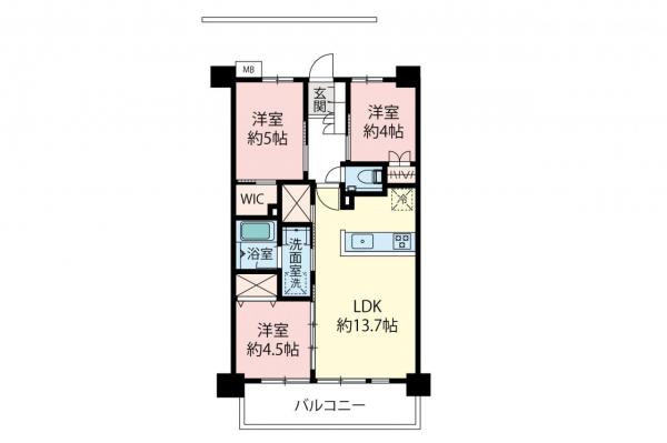 中古マンション 練馬区北町１丁目 東武東上線東武練馬駅 6,490万円