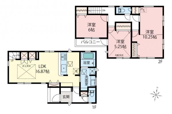 新築一戸建て 鶴ヶ島市大字鶴ヶ丘 東武東上線鶴ヶ島駅 2,898万円