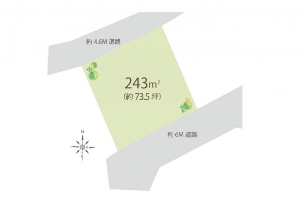 土地 入間郡毛呂山町南台5丁目 東武越生線武州長瀬駅 1,600万円