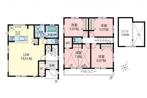 新築一戸建て 新座市新堀1丁目 西武池袋線東久留米駅 3,780万円