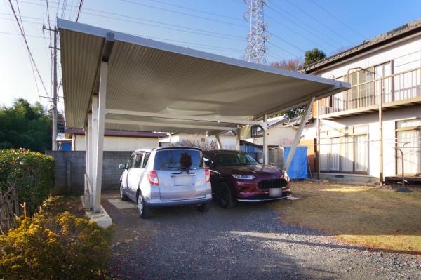 【89坪超／角地】川越市下広谷　中古一戸建て 駐車場