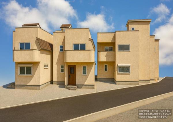 練馬区南大泉1丁目　新築戸建て 完成予想図（外観）