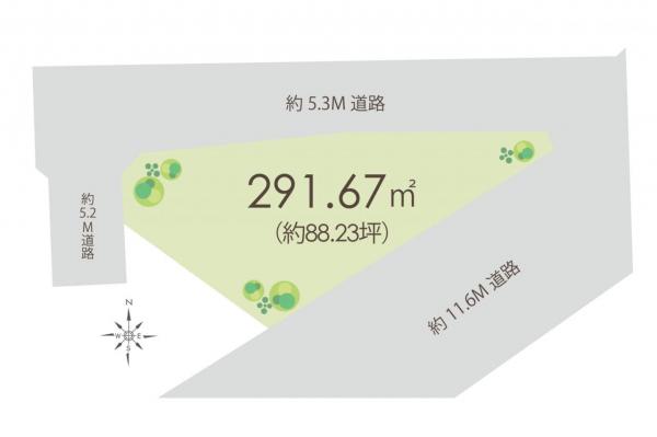 土地 日高市大字高岡 西武秩父線高麗駅 1,180万円