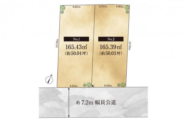 《新発表!!》【ご成約で豪華プレゼント貰える♪】グランシア新所沢 ～自由設計の家づくり～ 区画図