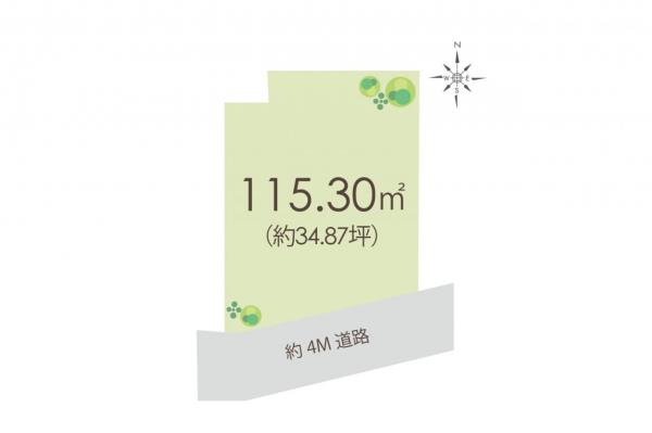 土地 川越市大字寺尾 東武東上線新河岸駅 1,980万円