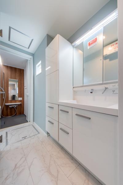 所沢市下安松　新築一戸建て 脱衣所