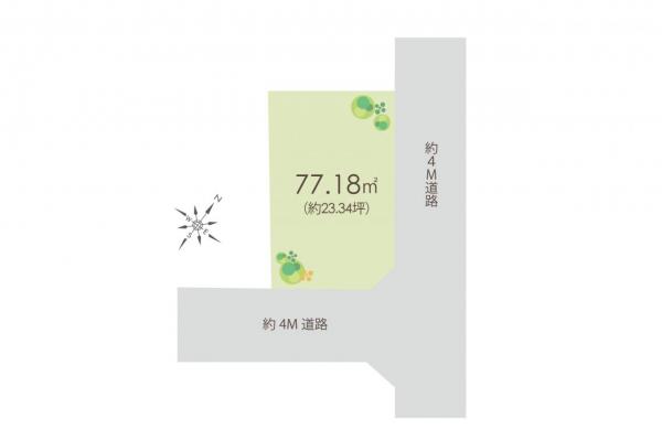 土地 鶴ヶ島市大字鶴ヶ丘 東武東上線鶴ヶ島駅 1,080万円