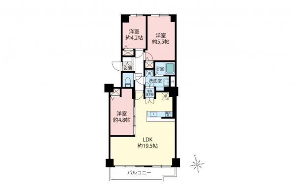 シーアハイツ和光　11階 間取り図