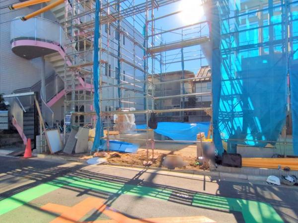 中野区江古田1丁目　新築一戸建て (現況)外観写真