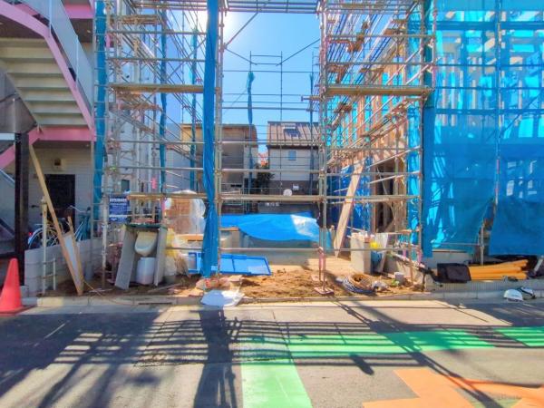 中野区江古田1丁目　新築一戸建て (現況)外観写真