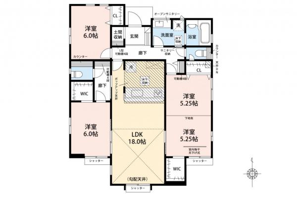 新築一戸建て 狭山市柏原 西武新宿線狭山市駅 3,990万円