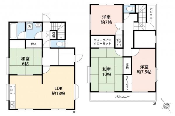 中古一戸建て 入間市大字小谷田 西武池袋線仏子駅 2,099万円