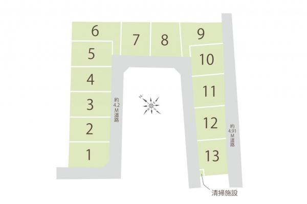 土地 川越市中台２丁目 西武新宿線南大塚駅 1,960万円～2,580万円