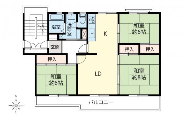 中古マンション 板橋区高島平３丁目 都営三田線新高島平駅 2,480万円