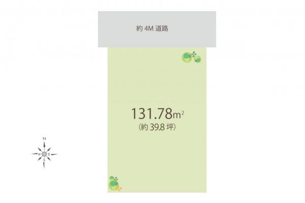 土地 所沢市宮本町2丁目 西武新宿線航空公園駅 3,480万円